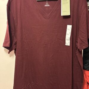 Goodfellow & Co Red Short Sleeve Tee